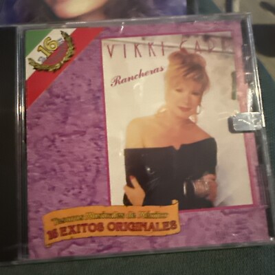 VIKKI CARR - Rancheras 16 Exitos Origi - CD - **BRAND NEW/STILL SEALED**