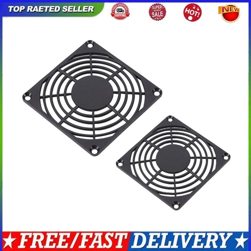 PC Case Fan Dust Filter Screen Plastic Dustproof Grills for Desktop Computer