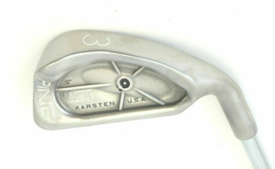 Ping ISI Black Dot 3 Eisen JZ Cushin Stiff Stahlschaft 