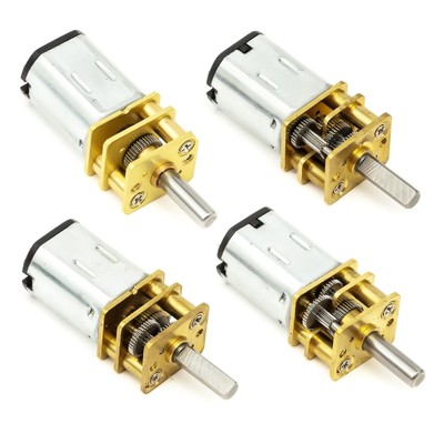 GA12-N20 Micro DC Gear Motor – 3V/6V/12V, Metal Gearbox, Speed Reduction, DIY Robotics