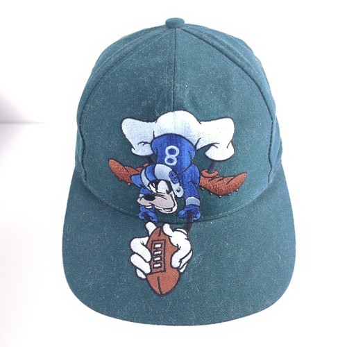 Vintage Disney Store American Football Goofy Snapback Cap - Foto 2 di 8