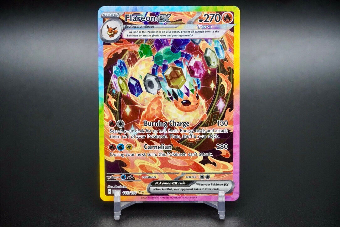Flareon ex 146/131 - Prismatic Evolutions - Special Flareon ex 146/131 - Prismatic Evolutions - Special