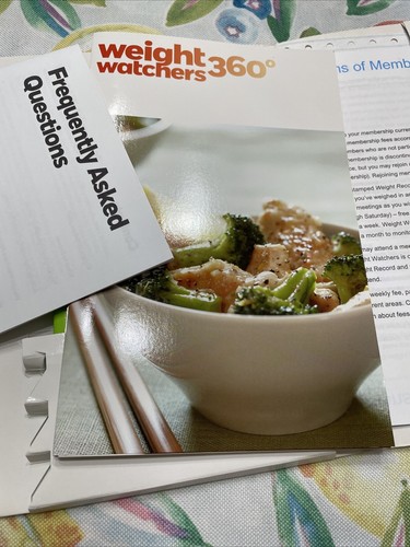 Weight Watchers 360° Starter Items Plus Pocket Guide Excellent - Picture 8 of 9