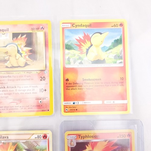 Typhlosion SM185 Cosmos Holo Black Star Promo Pokemon Card Quilava Cyndaquil Lot - Picture 4 of 19