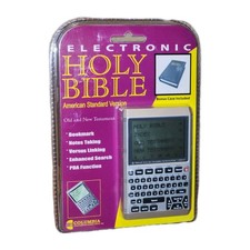 EB-1 Electronic Holy Bible Old  New Testament American Standard w/Case. NEW