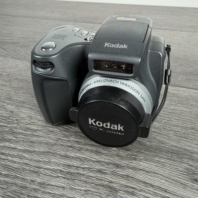 Kodak EasyShare DX6490 4.0MP Digital Camera Black Silver Tested Working