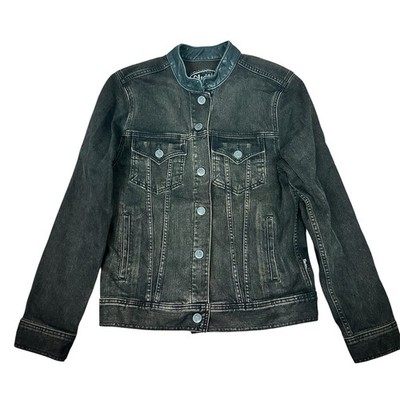 Volcom x Electric Evolution KnucklesDenim Jacket Size M Rare Limited Edition