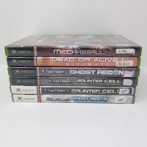 OG Xbox Lot Cases, Manuals Only - NO GAMES - Splinter Cell Dead Alive Mech Ghost - Picture 3 of 9
