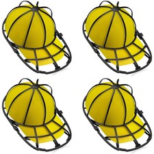 4 Pack Hat Washer for Baseball Cap Washer Cage for Washing Machine,Ball Cap W...