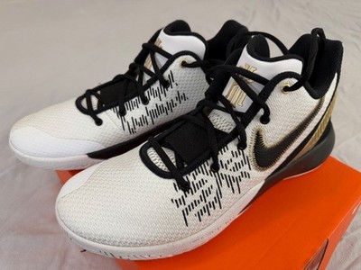 Size 9.5 - Nike Kyrie Flytrap 2 White Gold Black