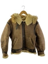 AVIREX Giacca di Pelle Blouson 36 Pelle di Pecora BRW 33H5595 B-3