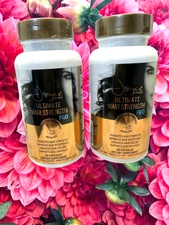 2 Bottles  Joyce Giraud Ultimate Hair Strength Pro Supplement Exp 12/26 Sealed