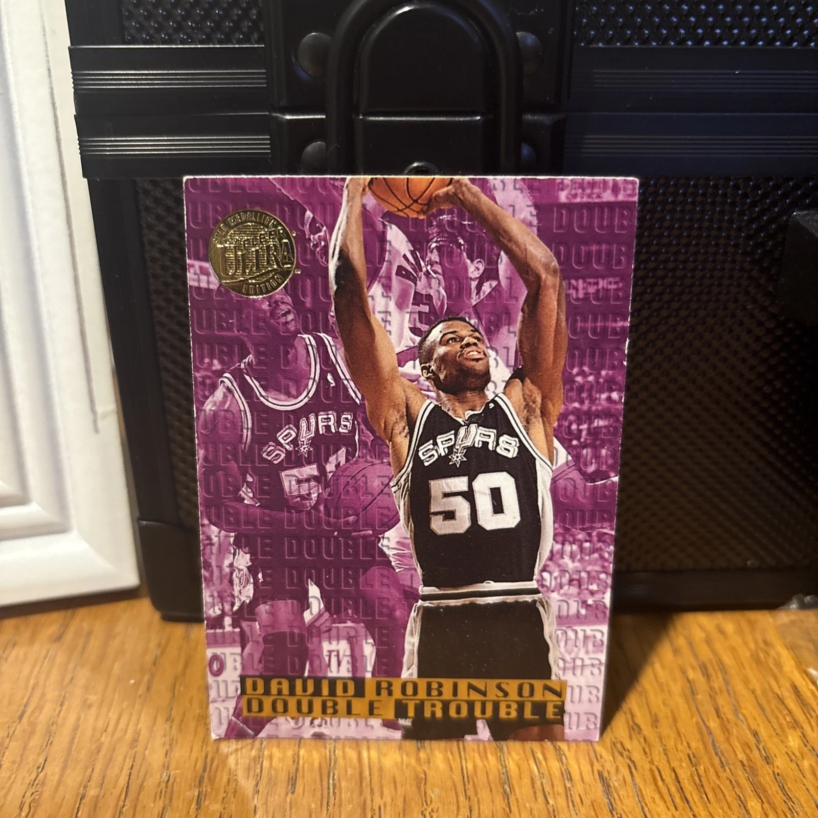 1995-96 Fleer Ultra - Double Trouble David Robinson #9