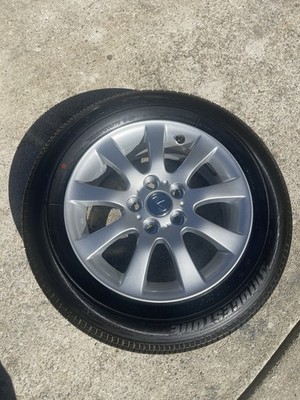 Lexus ES300 ES330 OEM 16  Alloy Wheels w/ Bridgestone Tires P215/60R16 Set of 4