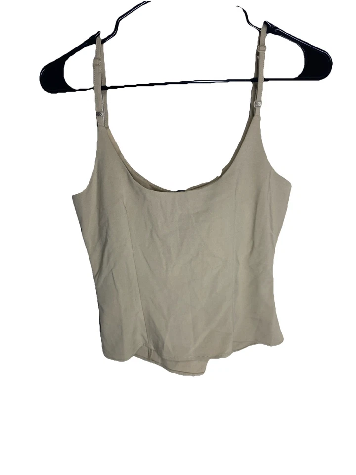 Top Camisola Estilo Corsé Dividido H&M Elegante Moda Foto 4 de 4