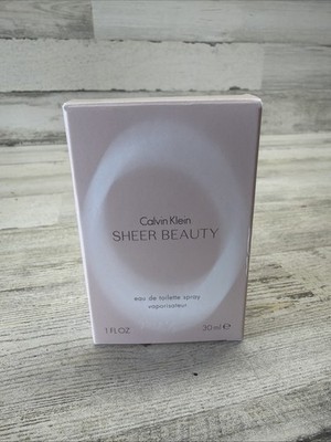 Calvin Klein Sheer Beauty Eau De Toilette Spray, Perfume For Women, 1 oz
