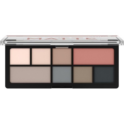 The Dusty Matte Eyeshadow Palette, Lidschatten, Grau, 8 Grau-Töne, matt, vegan, 