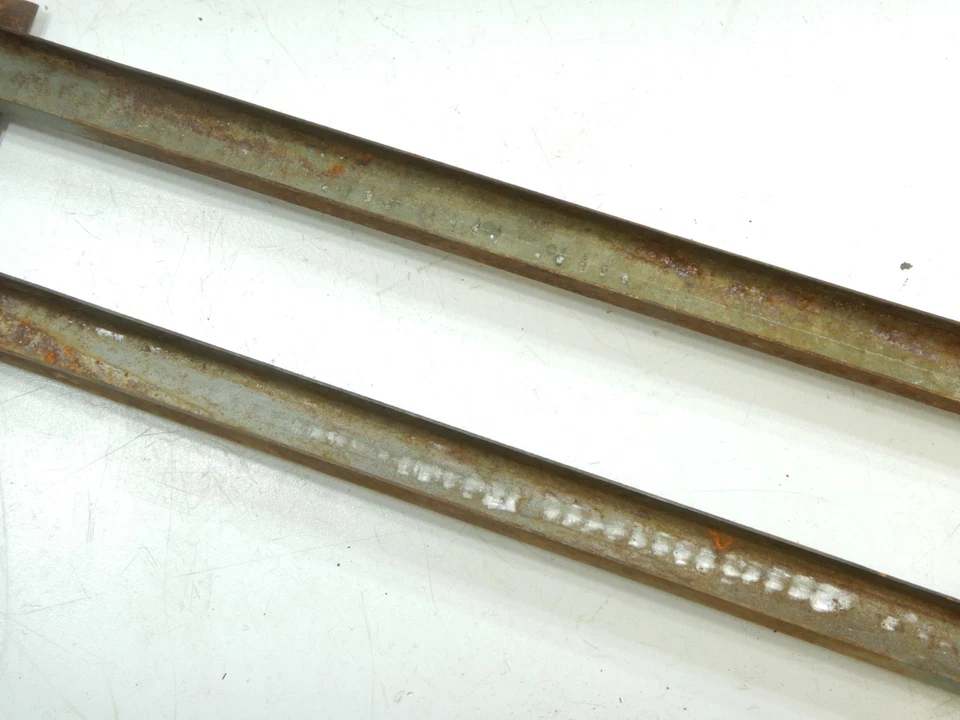 1946-1951 Kaiser Frazer Manhattan Front window guide track brackets - Image 4 of 4