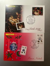2009 Cartoline Filateliche Natale Soggetto Laico e Soggetto Religioso