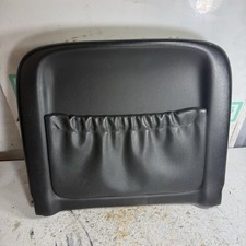 04-06 Pontiac Gto Front Seat Upper Back Trim Cover Panel Pocket Black