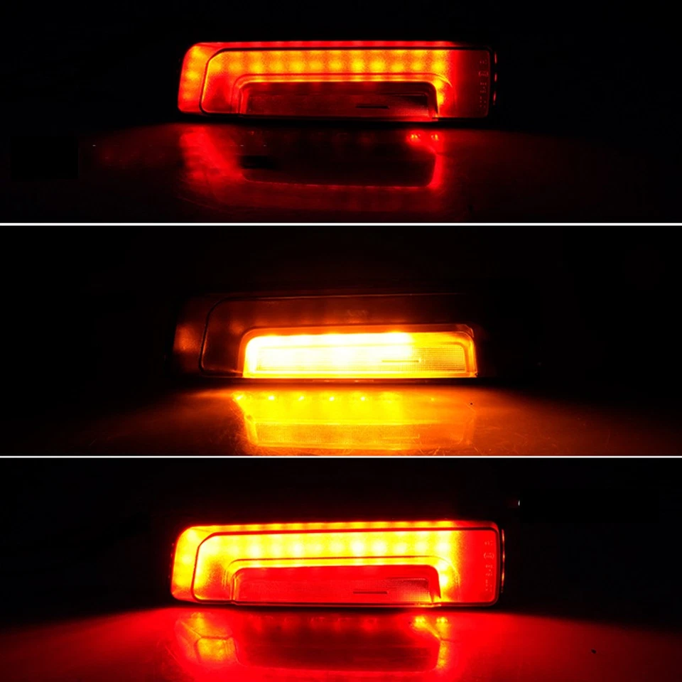 Side Saddlebag Light LED Rear FenderFor Harley Glide/ Road Glide Street 2024 θ - Image 2 of 4