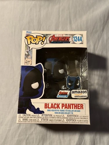 Funko Pop! Marvel Black Panther #1244 Amazon Exclusive BRAND NEW