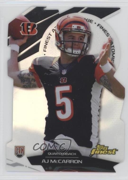 AJ McCarron #FAR-AM 2014 Finest Football Atomic Refractor Rookies