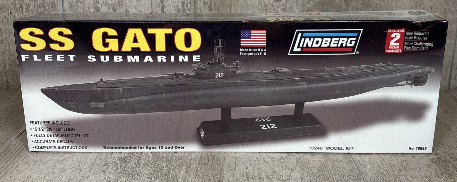 Ss Gato Fleet Submarine New Sealed