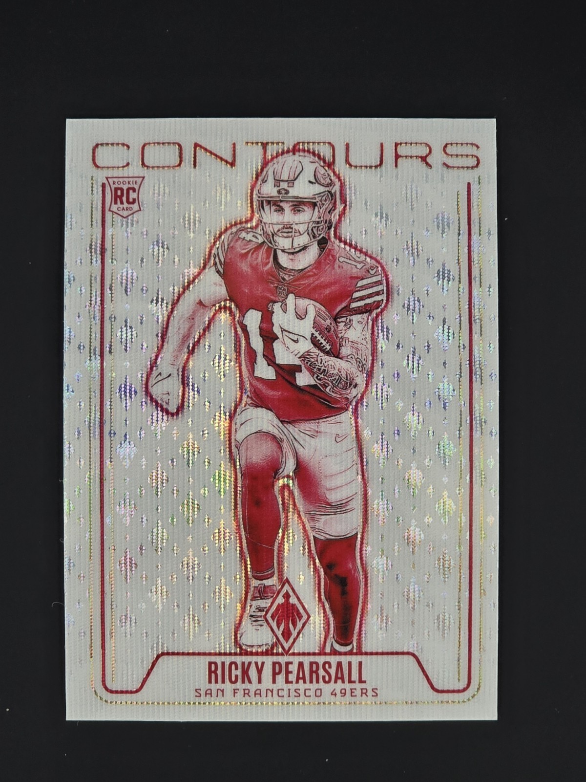 2024 Panini Phoenix - Contours Ricky Pearsall #CON-RPL Wave (RC)