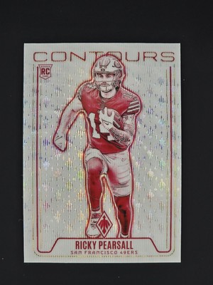 2024 Panini Phoenix - Contours Ricky Pearsall #CON-RPL Wave (RC)