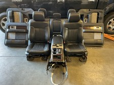 2011-2014 Ford F150 Lariat Crew Cab Front Rear Leather Seats Heated Cooled