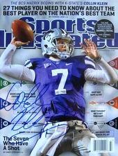 Collin Klein - Kansas State - Autographed Sports Illustrated - 11/19/12