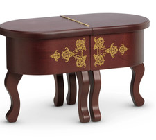 Scrivania American Girl Cecile’s Parlor nuova con scatola di spedizione-- Ritirata 2011