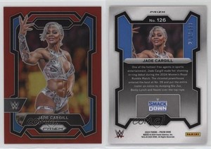 2024 Panini Prizm WWE Red Prizm /299 Jade Cargill #126