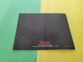 Excitebike (Nintendo Entertainment System) NES - Instruction Manual Only