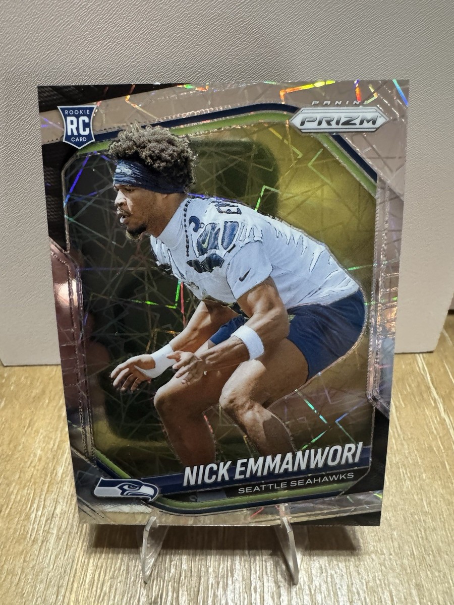 2025 Panini Prizm NICK EMMANWORI #320 RC Rookie Lazer Prizm