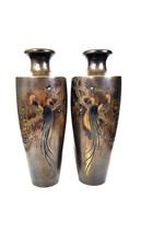 青铜日本花瓶1850-1899 | eBay