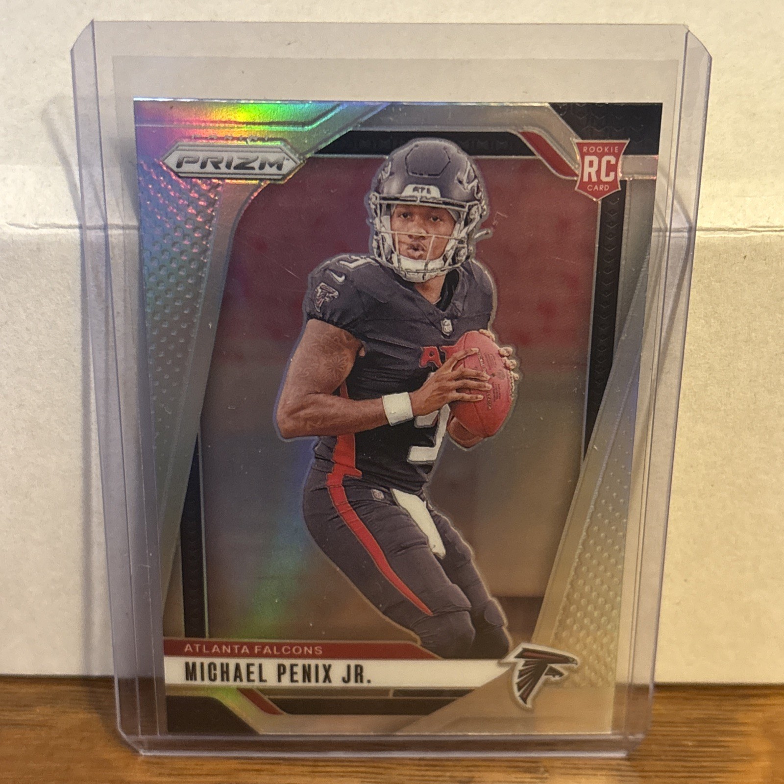 Michael Penix Jr. 2024 Panini Prizm Rookie Silver Prizm #378