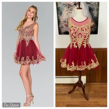 Gorgeous Boutique Sparkling Sequin  Tulle Prom Dress 