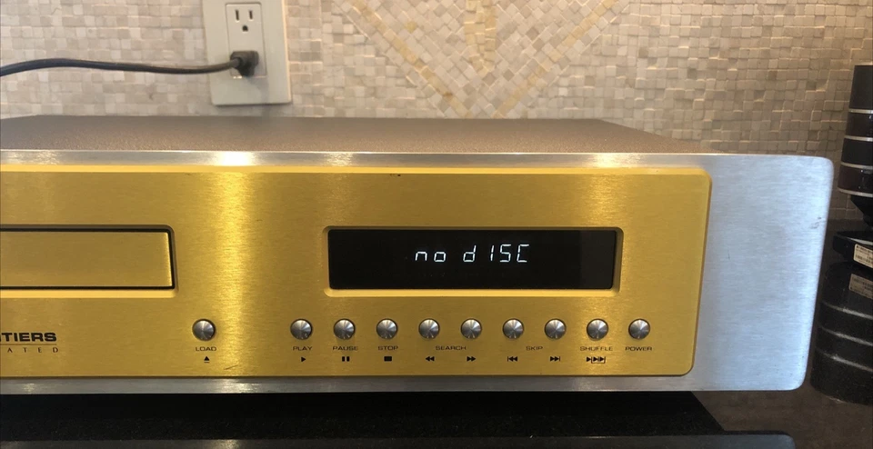 Reproductor de CD de transporte Sonic Frontiers SFT-1 conexión reparado perfecto estado Foto 4 de 4