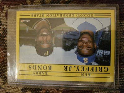 1991 Fleer Ken Griffey Jr, Barry Bonds #710 second generation stars