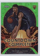 2024-25 Chrome Countdown Complete Green Topps Refractor Tristan da Silva 1qd2