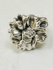 925 Sterling Silver Israel Ring Size 6.5 L 47