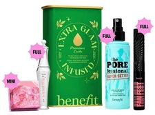 Benefit Cosmetics 3 Full Size 1 Mini  Essential Beauty Kit