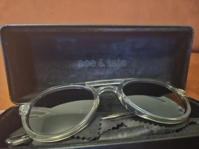 Ace & Tate Paul Smoke Sunglasses - Image 1 of 4