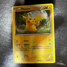 Nintendo Pikachu 58/102 Base Set Shadowless Common EN 1999 Basic 60 HP