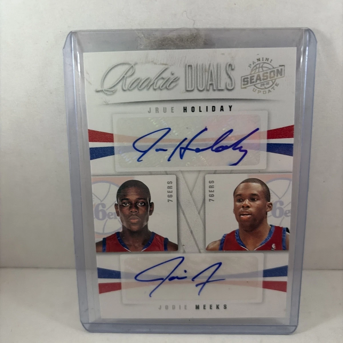 Jrue Holiday Basketball Autographed Sports Trading Cards 