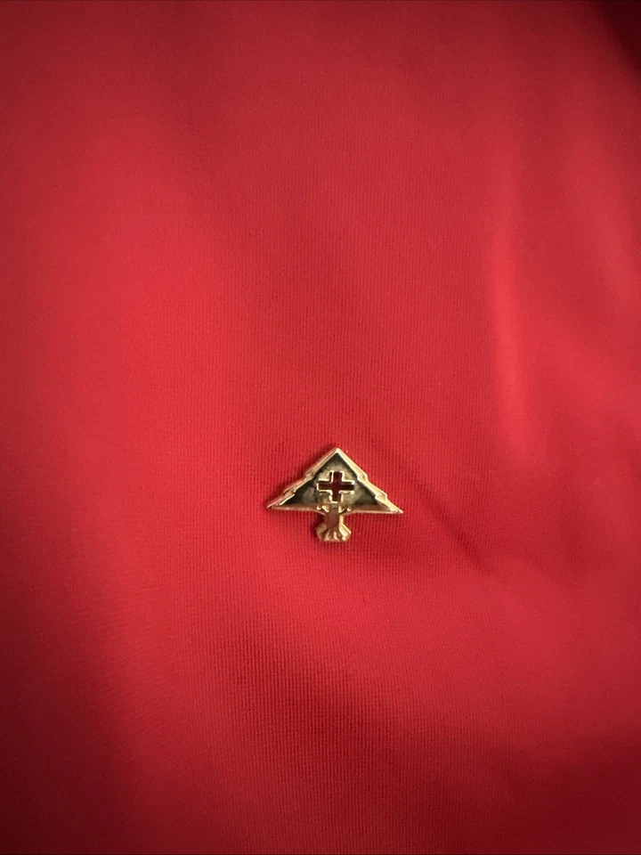 LRG Roots and Equipment NO BABYLON SYSTEM Red Track Jacket Mens L - Image 3 of 4