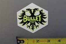 Bullet Santa Cruz Skateboard Wheels Neon 80's Z6 Vintage Skateboarding STICKER