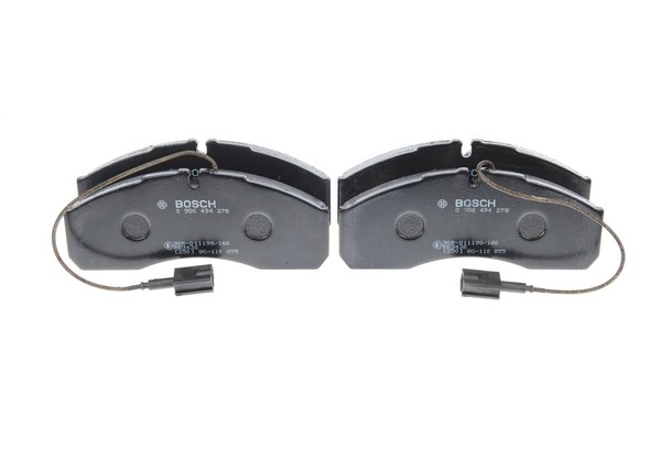 Bosch 0 986 494 278 Bremsbelagsatz, Scheibenbremse For Nissan Renault Trucks-image